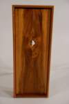 17 - Wall Hanging Walnut #2 - Book match walnut with Black walnut frame - 9” wide X 23 1/2” high